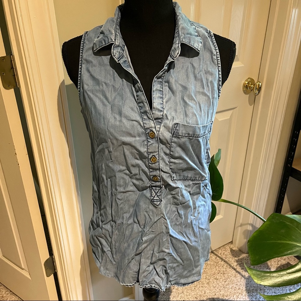 Denim Blouse